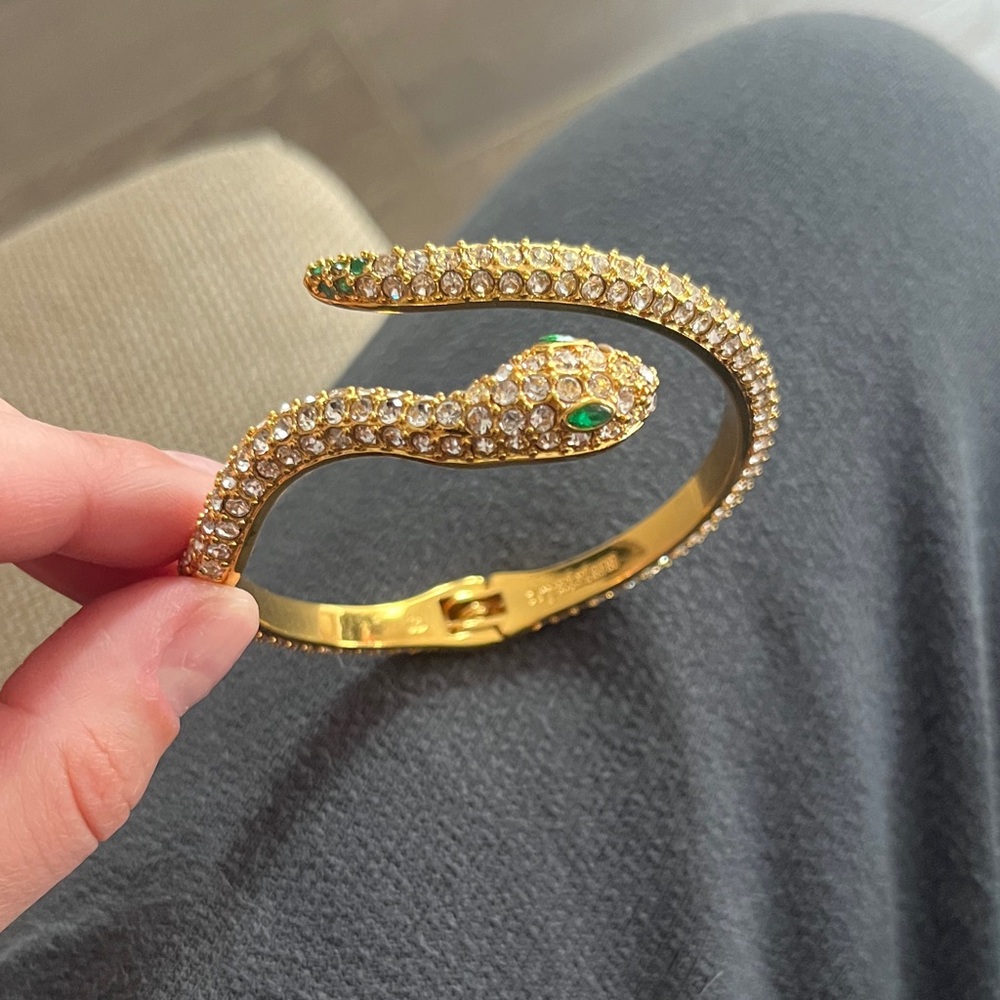 Taylor Swift Reputation Snake Bracelet Bangle Gold